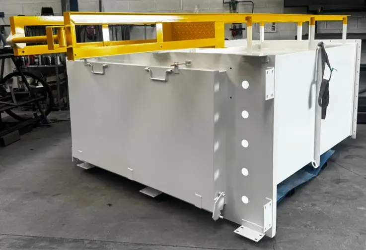 Fabricación de estructura metálica industrial en Termibur